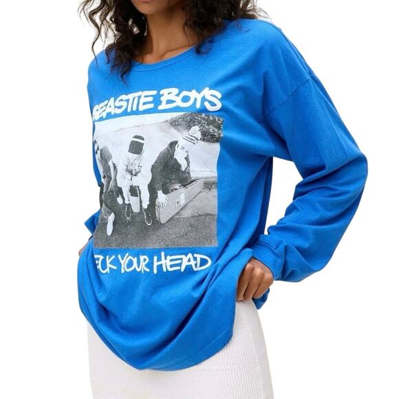DAYDREAMER Beastie Boys Check Your Head Merch LS Tee, Size S / P2P Approx 23.25” - Picture 2 of 9